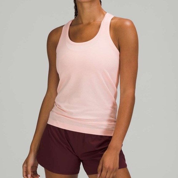 Lululemon Pink Mist Swiftly Tech Racerback Tank Top - Picture 1 of 4